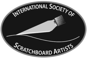 Logo of the International Society of Scratchboard Artists