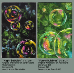 NIght Bubbles and Forest Bubbles